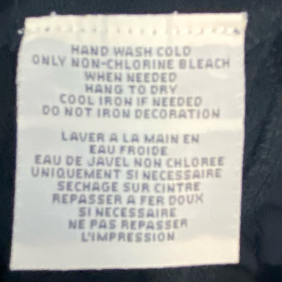 Denim & Supply Ralph Lauren Black Jersey Knit Maxi Dress Oversized Ruffle Hem - Picture 5 of 11